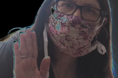 Selbstportrait-Distanz